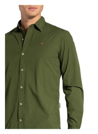Napapijri Girel Casual-Hemd Herren, Grün