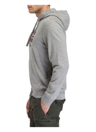 Napapijri Benoos Hoodie Herren, Grau