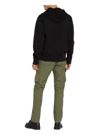 Napapijri Hoodie Patch schwarz