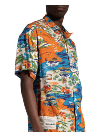 Napapijri G-Maui Kurzarm-Hemd Herren, Orange