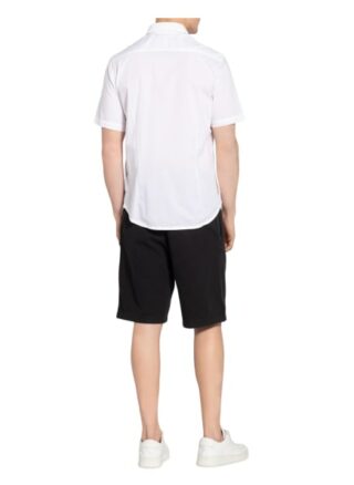 Napapijri Kurzarm-Hemd Ging Slim Fit weiss