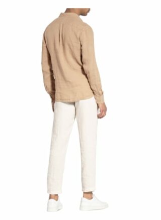 Napapijri Gervas 3 Leinenhemd Herren, Beige