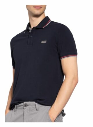 Napapijri Taly Pique-Poloshirt Herren, Blau