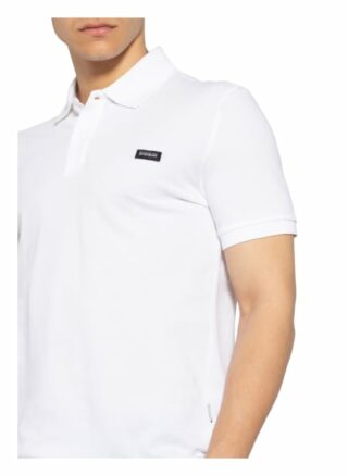 Napapijri Taly Pique-Poloshirt Herren, Weiß