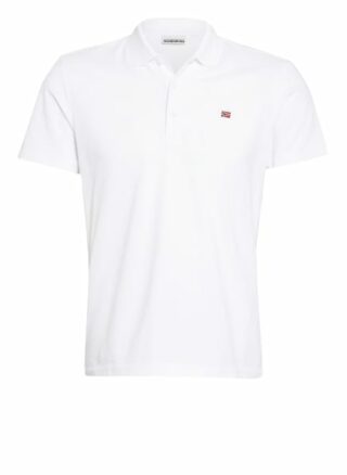 Napapijri Piqué-Poloshirt weiss