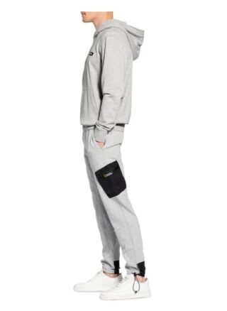 National Geographic Hoodie Herren, Grau