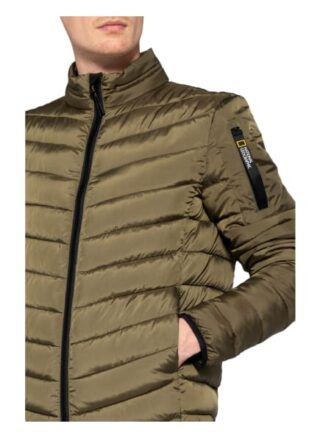 National Geographic Steppjacke Herren, Grün