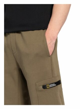 National Geographic Sweatshorts gruen