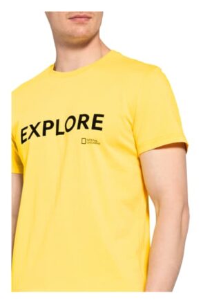 National Geographic T-Shirt Herren, Gelb