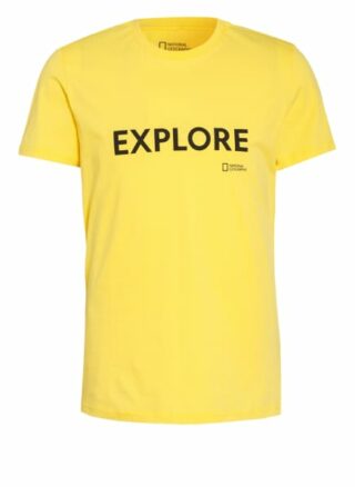 National Geographic T-Shirt Herren, Gelb