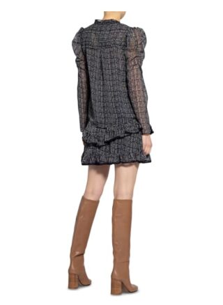 Neo Noir Blusenshirt Line blau
