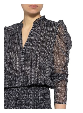 Neo Noir Blusenshirt Line blau