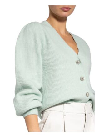 Neo Noir Strickjacke Gimma Mit Alpaka gruen