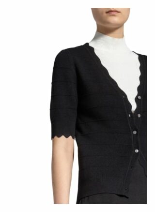 Neo Noir Strickjacke Rizzo Mit 3/4-Arm schwarz