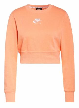 Nike Air Cropped-Sweatshirt Damen, Orange