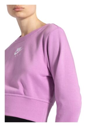 Nike Cropped-Sweatshirt Air violett