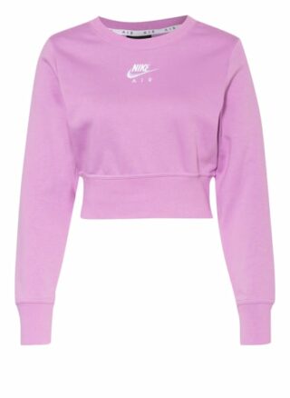 Nike Air Cropped-Sweatshirt Damen, Lila