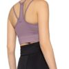 Nike Cropped-Top Dri-Fit violett