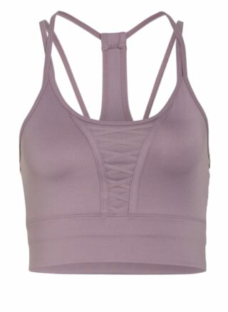 Nike Cropped-Top Dri-Fit violett