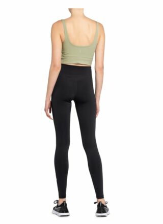 Nike Cropped-Top Yoga Luxe gruen