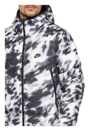Nike Daunenjacke Windrunner grau