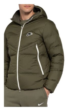Nike Daunenjacke Windrunner gruen