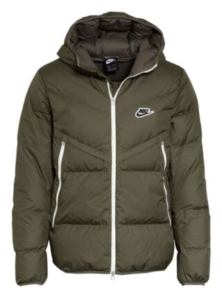 Nike Daunenjacke Windrunner gruen