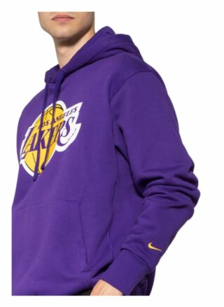 Nike Hoodie Nba Los Angeles Lakers Essential violett