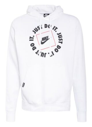 Nike Sportswear Just Do It Hoodie Herren, Weiß