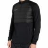 Nike Hybrid-Fleecepullover Dri-Fit Academy Winter Warrior Mit Mesh-Einsätzen schwarz