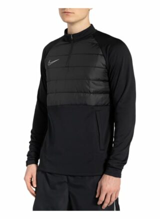 Nike Hybrid-Fleecepullover Dri-Fit Academy Winter Warrior Mit Mesh-Einsätzen schwarz