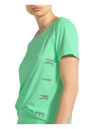 Nike Laufshirt Miler Run Division Mit Mesh-Einsatz blau