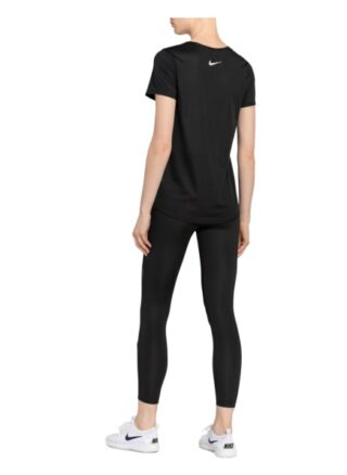 Nike Laufshirt Miler Run Division Mit Mesh-Einsatz schwarz