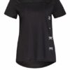 Nike Laufshirt Miler Run Division Mit Mesh-Einsatz schwarz