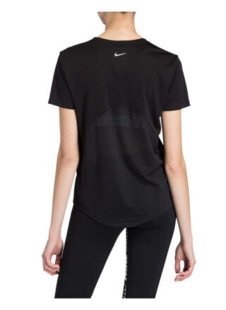 Nike Laufshirt Miler schwarz