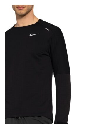 Nike Sphere Longsleeve Herren, Schwarz