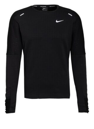 Nike Sphere Longsleeve Herren, Schwarz