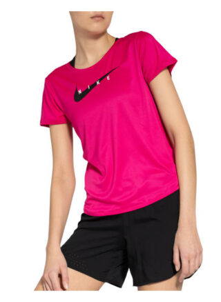 Nike Laufshirt Swoosh Run pink