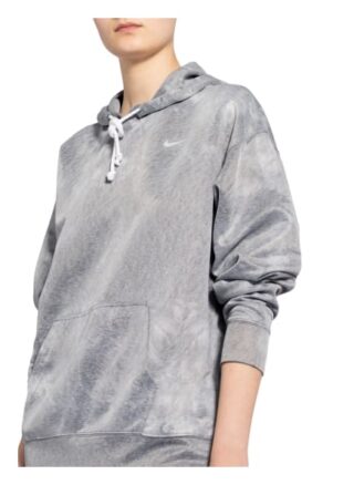 Nike Oversized-Hoodie Icon Clash grau