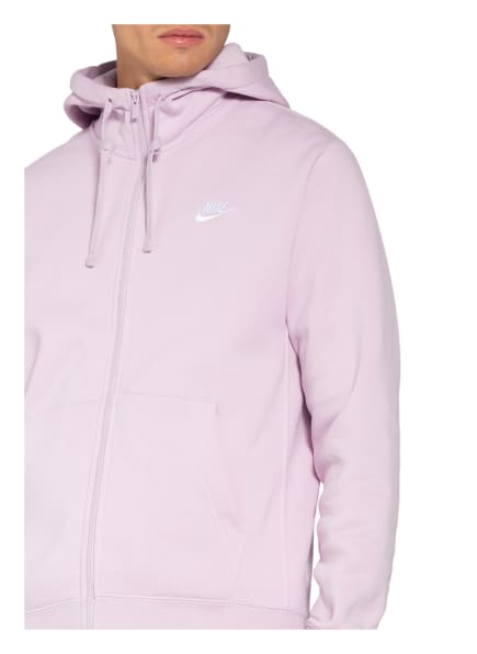 Nike Sweatjacke Sportswear Club violett Nike Sweatjacke Sportswear Club violett