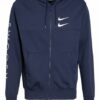 Nike Sweatjacke Sportswear Swoosh blau