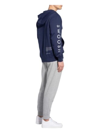 Nike Sweatjacke Sportswear Swoosh blau
