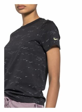Nike Sportswear Swoosh T-Shirts Damen, Schwarz