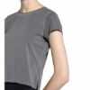 Nike T-Shirt Yoga Dri-Fit grau