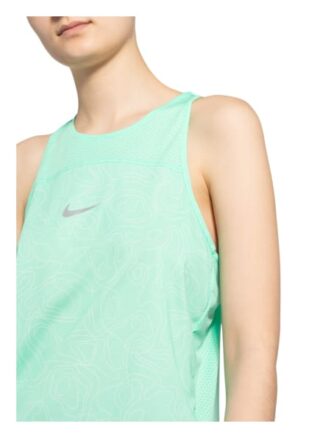 Nike Tanktop Miler Run Division Mit Mesh-Einsatz blau