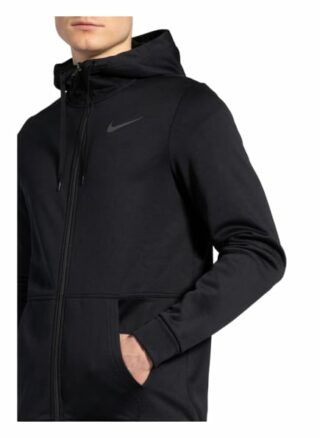 Nike Trainingsjacke Therma schwarz