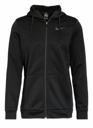 Nike Trainingsjacke Therma schwarz