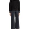 No.1 Como Sweatjacke Im Materialmix schwarz
