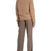 Norr Pullover Mit Alpaka beige