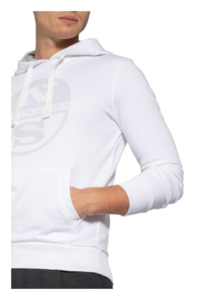 North Sails Hoodie weiss
